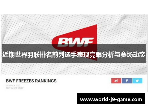 近期世界羽联排名前列选手表现亮眼分析与赛场动态