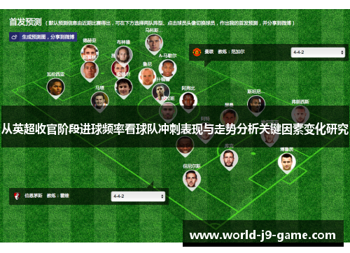 从英超收官阶段进球频率看球队冲刺表现与走势分析关键因素变化研究